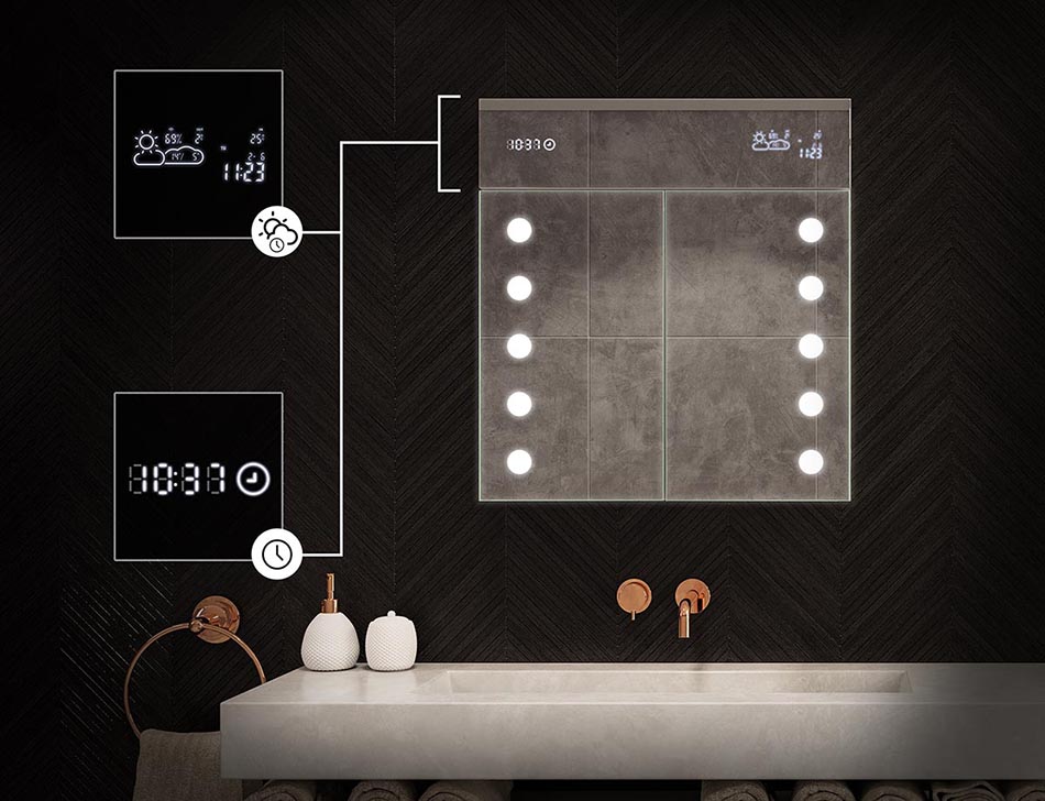 Brett utbud av tillbehör