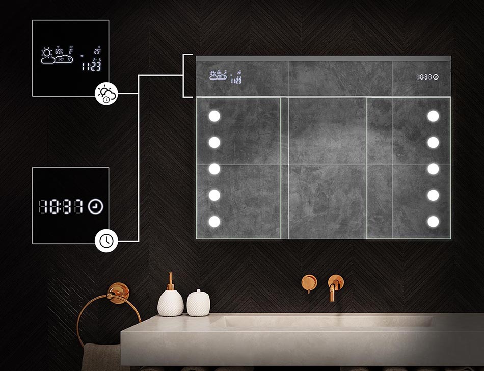 Brett utbud av tillbehör