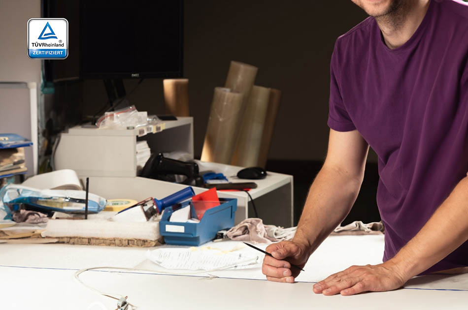 Kvalitet som bekräftats av TÜV-certifikat
