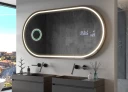 Inramade LED-spegelar