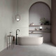 Väggplattor 60x120 cm, beige matt A4H1100 Shellstone Beige Rigat-One #1