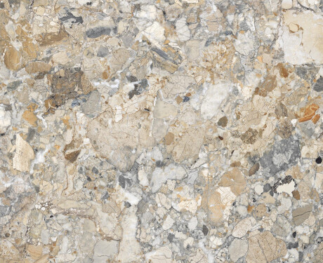 Gres för golv 120x120, marmor, beige-grå, glansig, A4H1113 Calda Ambrozia