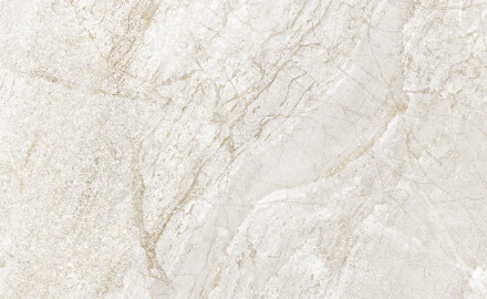Glaserad golvplatta 60x120 cm, ljusgrå, stenmönster, matt, A4H1127 Agathos White