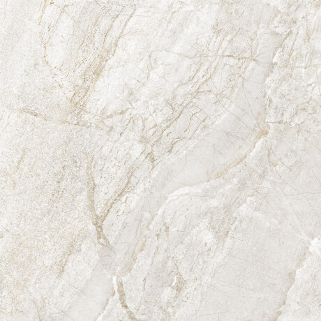 Glaserad golvplatta 60x120 cm, ljusgrå, stenmönster, matt, A4H1127 Agathos White #1