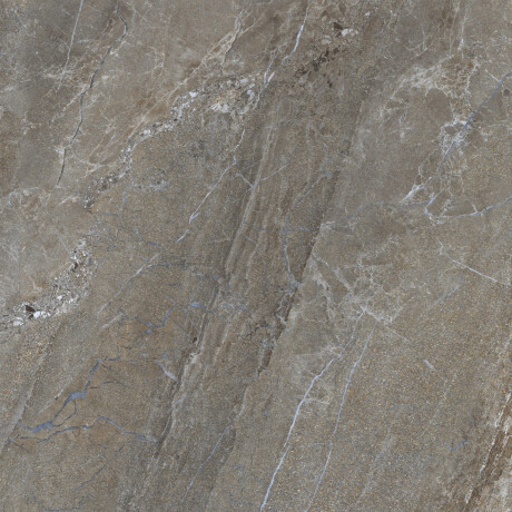 Glaserad keramikplatta för golv, 120x120 cm, brun stenlook, matt, A4H1134 Agathos Multicolor #2