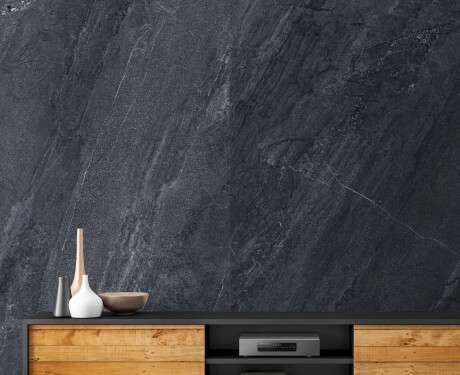 Glaserad golvplatta 120x280 cm, antracit, stenmatt, A4H1137 Agathos Anthracite