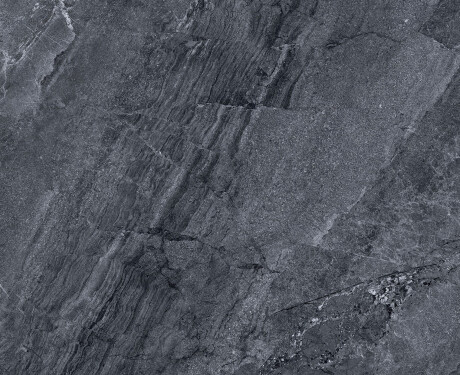 Glaserad keramikplatta för golv, 120x120 cm, antracit, stenmatt, A4H1138 Agathos Anthracite