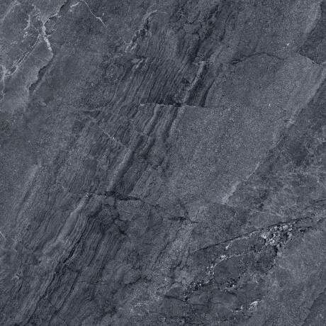Glaserad keramikplatta för golv, 120x120 cm, antracit, stenmatt, A4H1138 Agathos Anthracite #1