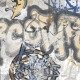 Glaserad golvplatta 120x280 cm, matt grå, rektifierad A4H248 City Graffiti Grey #7