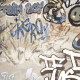 Glaserad stengods för golv, storformat 120x280 cm, beige, matt, rektifierad A4H255 City Graffiti Beige #5