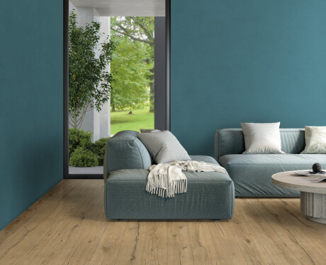 Storformatsplatta i gres, 120x280 cm, blå, matt, rektifierad, A4H347 Mood Hope