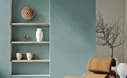 Glaserad golvplatta 60x120 cm, mattgrön, rektifierad A4H357 Mood Safe