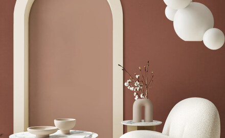 Glaserad golvplatta 60x120 cm, rosa matt, rektifierad A4H365 Mood Gentle