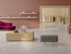 Glaserad golvplatta 60x120 cm, röd, matt, rektifierad A4H369 Mood Verve