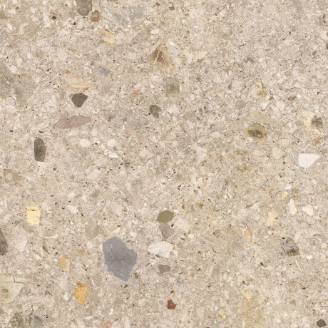 Glaserad keramikplatta för golv, 60x120 cm, beige, terrazzo, matt, rektifierad, A4H408 Ceppo Di Gre Warm #9