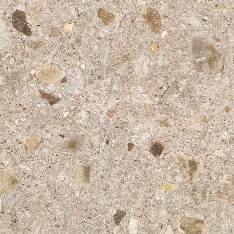 Glaserad keramikplatta för golv, 60x120 cm, beige, terrazzo, matt, rektifierad, A4H408 Ceppo Di Gre Warm #10