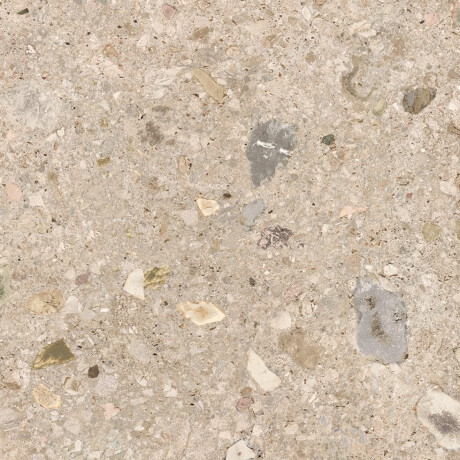 Glaserad keramikplatta för golv, 60x120 cm, beige, terrazzo, matt, rektifierad, A4H408 Ceppo Di Gre Warm #11