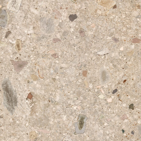 Glaserad keramikplatta för golv, 60x120 cm, beige, terrazzo, matt, rektifierad, A4H408 Ceppo Di Gre Warm #12