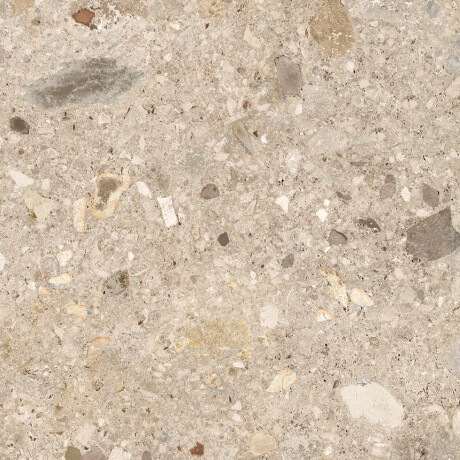 Glaserad keramikplatta för golv, 60x120 cm, beige, terrazzo, matt, rektifierad, A4H408 Ceppo Di Gre Warm #14