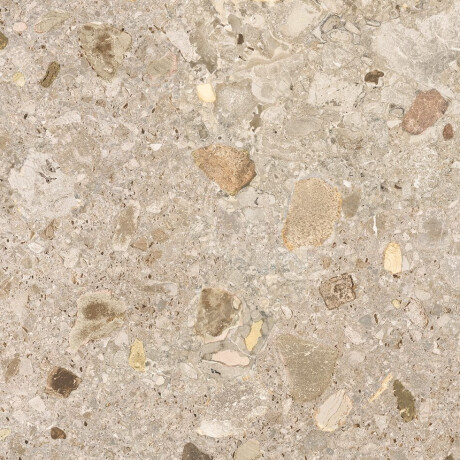 Glaserad keramikplatta för golv, 60x120 cm, beige, terrazzo, matt, rektifierad, A4H408 Ceppo Di Gre Warm #15