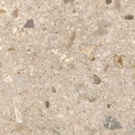 Glaserad keramikplatta för golv, 60x120 cm, beige, terrazzo, matt, rektifierad, A4H408 Ceppo Di Gre Warm #18