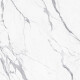 Glaserad golvplatta 120x120, blank yta med grå ådring, rektifierad A4H454 Statuario Superiore #5