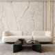 Storformatsklinker 120x280, marmor med varma ådringar, matt, A4H632 Dubai Gold #8