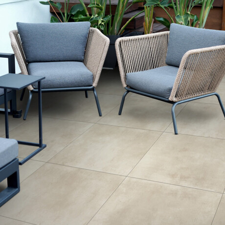 Storformatsklinker 120x280, matt beige betong A4H753 Louft Cream #4