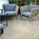 Storformatsklinker 120x280, matt beige betong A4H753 Louft Cream #4