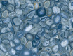 Storformatsklinker 120x280, blå agat, glansig, A4H832 Aghatina Azul
