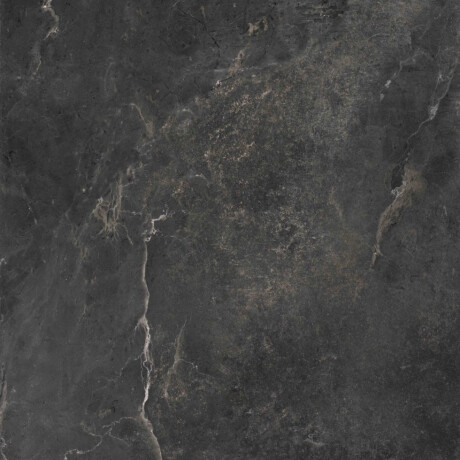 Glaserad keramikplatta för golv, 60x120 cm, matt svart, rektifierad, A4H85 Iroc Black #15