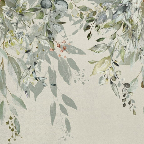 Väggplattor i gres, 60x120 cm, gråa med blommönster, matt, A4H918 Flower #1