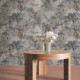 Väggplattor i gres, 60x120 cm, gråa med blommönster, matt, A4H921 Jam #4