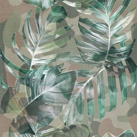Väggplattor 60x120 cm, beige med växtmönster, matt, A4H922 Kamu #1