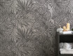 Väggplattor 60x120 cm, gråa med växtmönster, matt, A4H925 Panaria