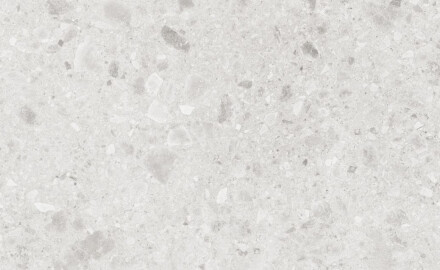 Glaserad keramikplatta för golv 60x120 Ivory ljusgrå matt rektifierad A4H95 Terrazzo