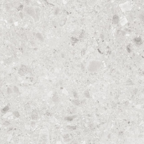 Glaserad keramikplatta för golv 60x120 Ivory ljusgrå matt rektifierad A4H95 Terrazzo #3
