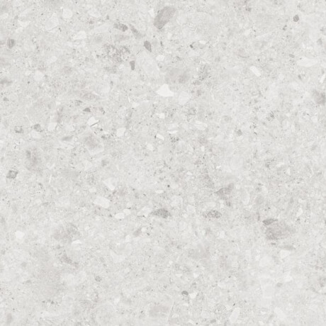 Glaserad keramikplatta för golv 60x120 Ivory ljusgrå matt rektifierad A4H95 Terrazzo #7