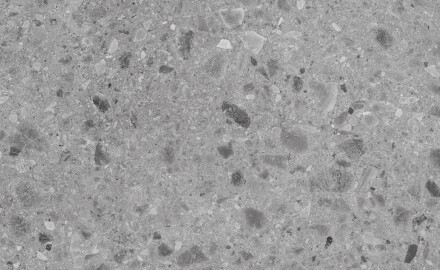 Glaserad keramikplatta för golv 60x120 Grey, matt, rektifierad A4H97 Terrazzo