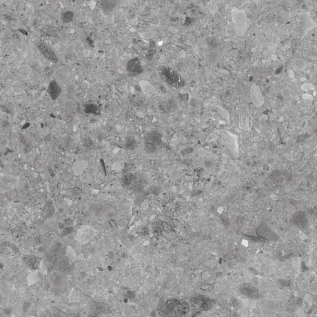 Glaserad keramikplatta för golv 60x120 Grey, matt, rektifierad A4H97 Terrazzo #7