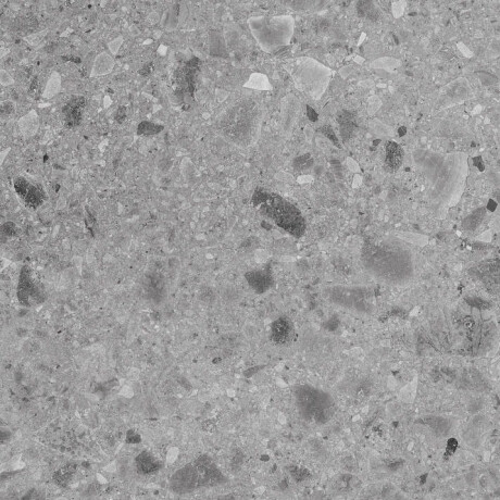 Glaserad keramikplatta för golv 60x120 Grey, matt, rektifierad A4H97 Terrazzo #9