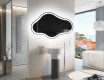 LED Badrumsspegel med oregelbunden form C222 #9
