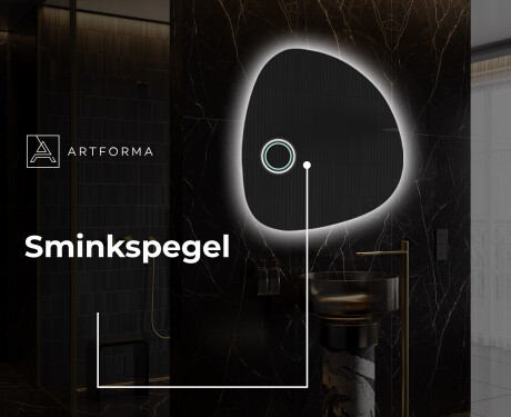 LED Badrumsspegel med oregelbunden form EG221 #5