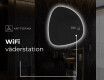 LED Badrumsspegel med oregelbunden form EG221 #7