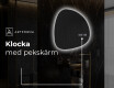 LED Badrumsspegel med oregelbunden form EG221 #8