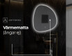 LED Badrumsspegel med oregelbunden form EG221 #9