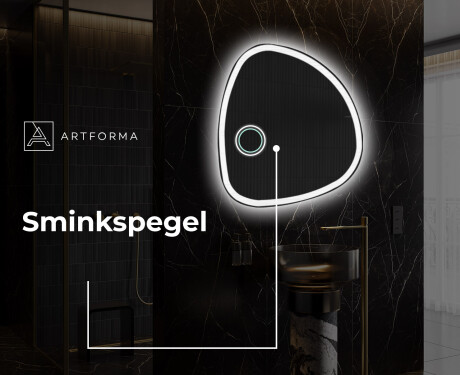LED Badrumsspegel med oregelbunden form EG222 #5