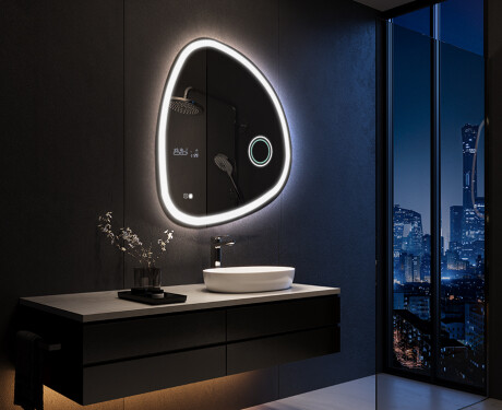 LED Badrumsspegel med oregelbunden form EG222 #10