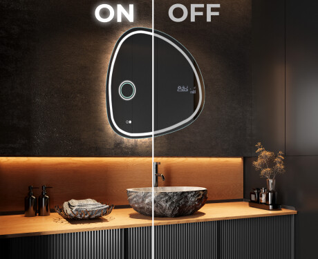 LED Badrumsspegel med oregelbunden form EG223 #3