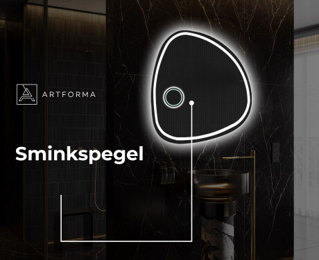 LED Badrumsspegel med oregelbunden form EG223 #5